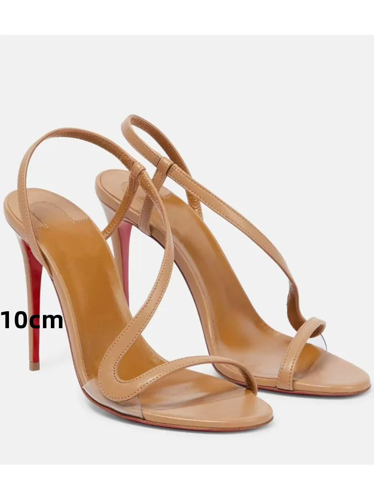 Serpentine Stiletto Sandals