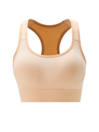 Seamless Push-Up Racerback Bra