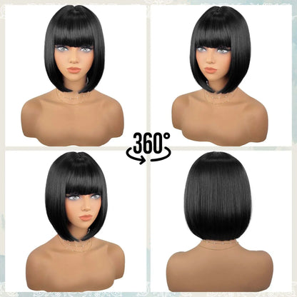 Short Straight Wig