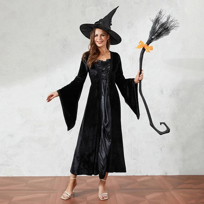 Witch Broomstick Costume Prop