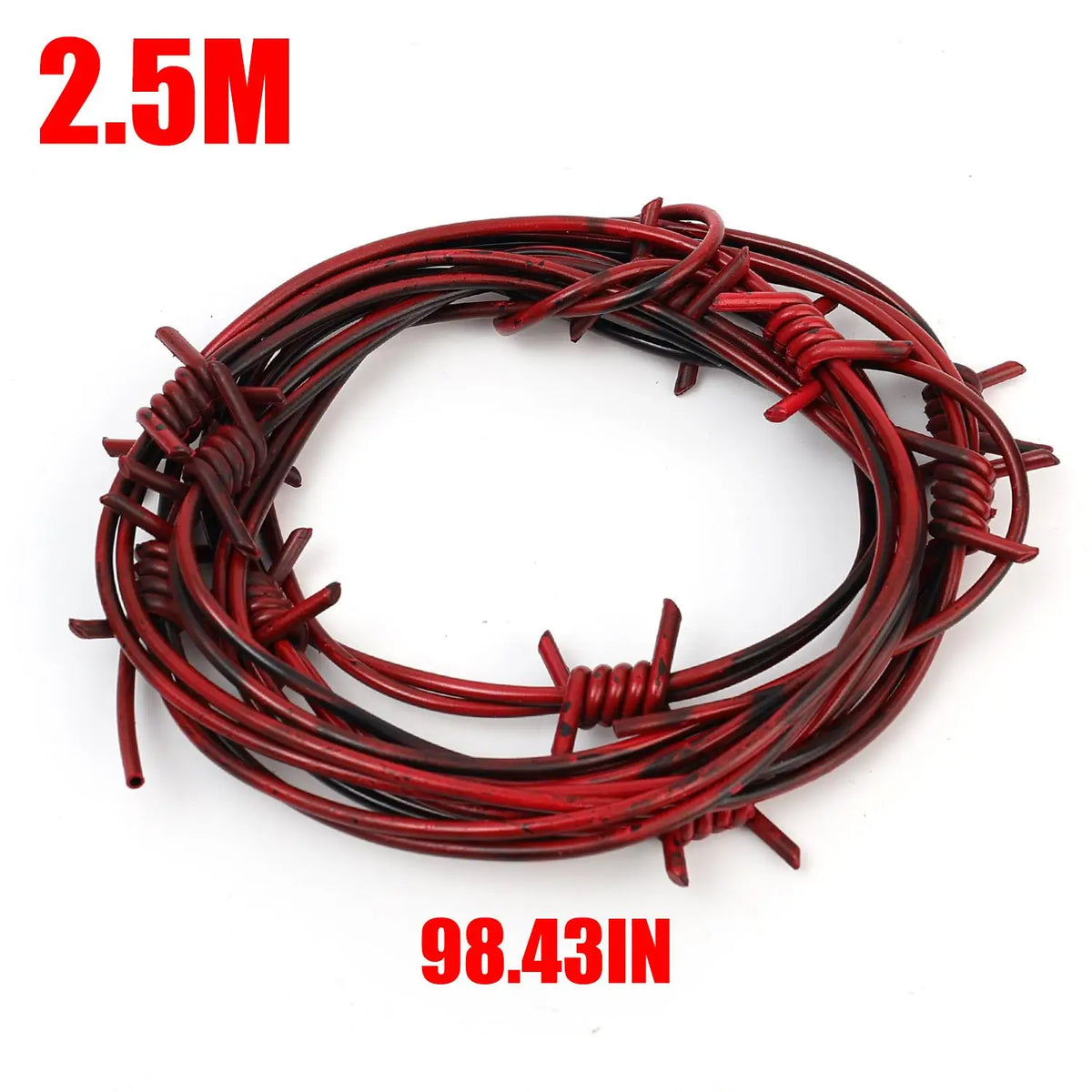 Fake Barbed Wire Fence Prop