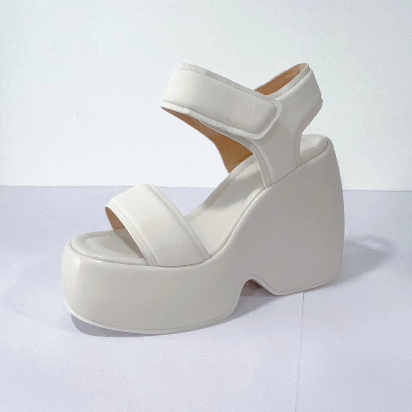 Leather Platform Sandals Women