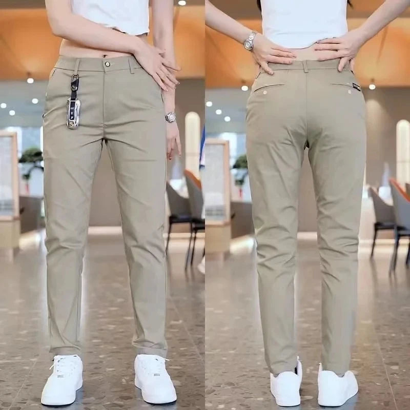 Korean Slim Fit Golf Trousers