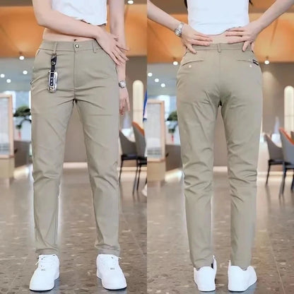 Korean Slim Fit Golf Trousers