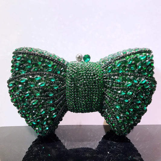 Rhinestone Evening Clutch Purse