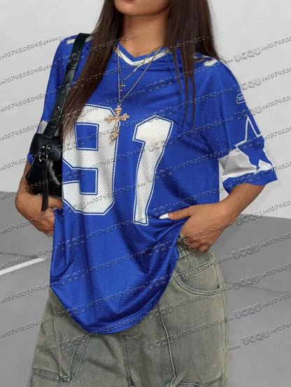 Number Print T-Shirt
