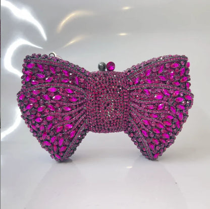 Rhinestone Evening Clutch Purse