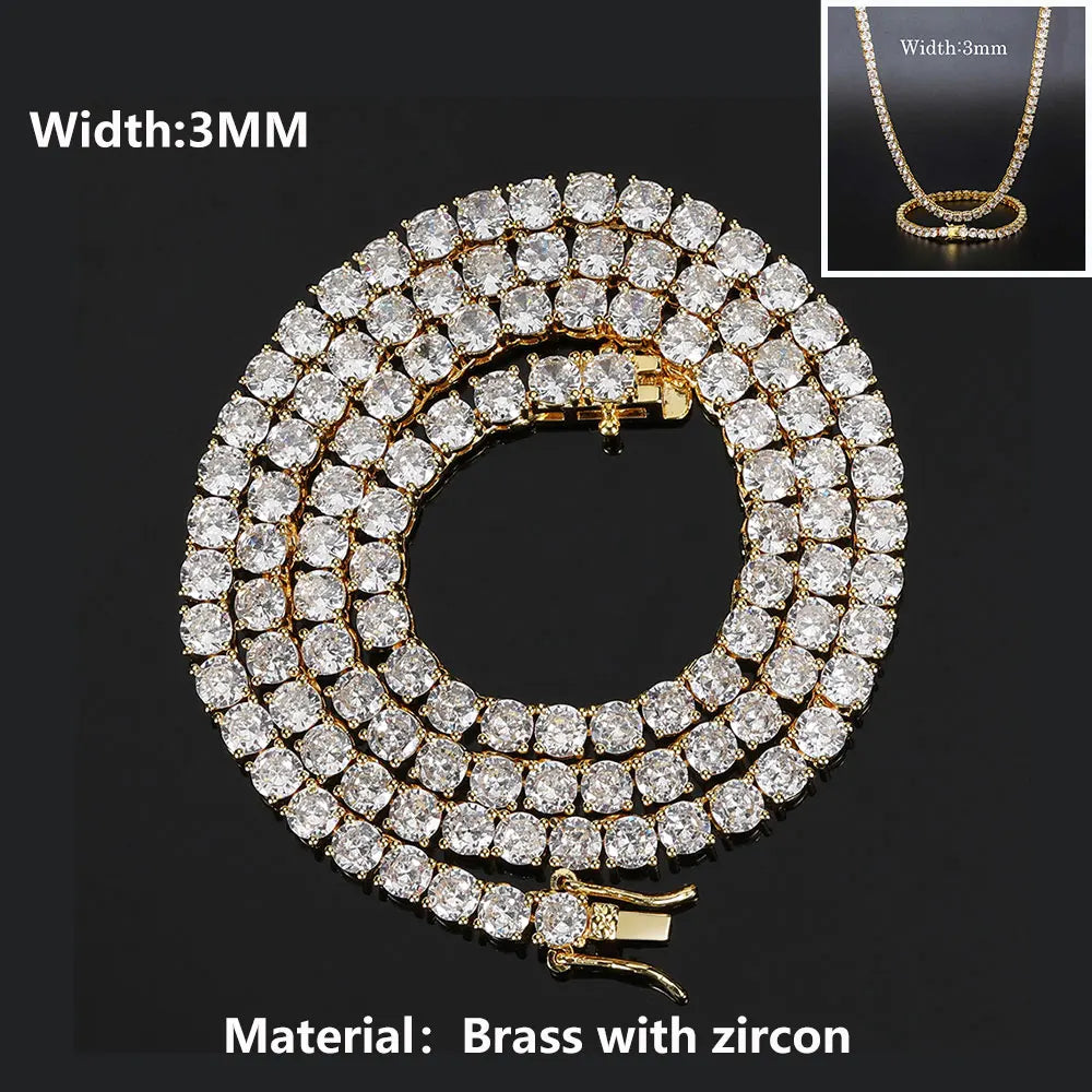 ICEBLING Iced Out CZ Tennis Necklace