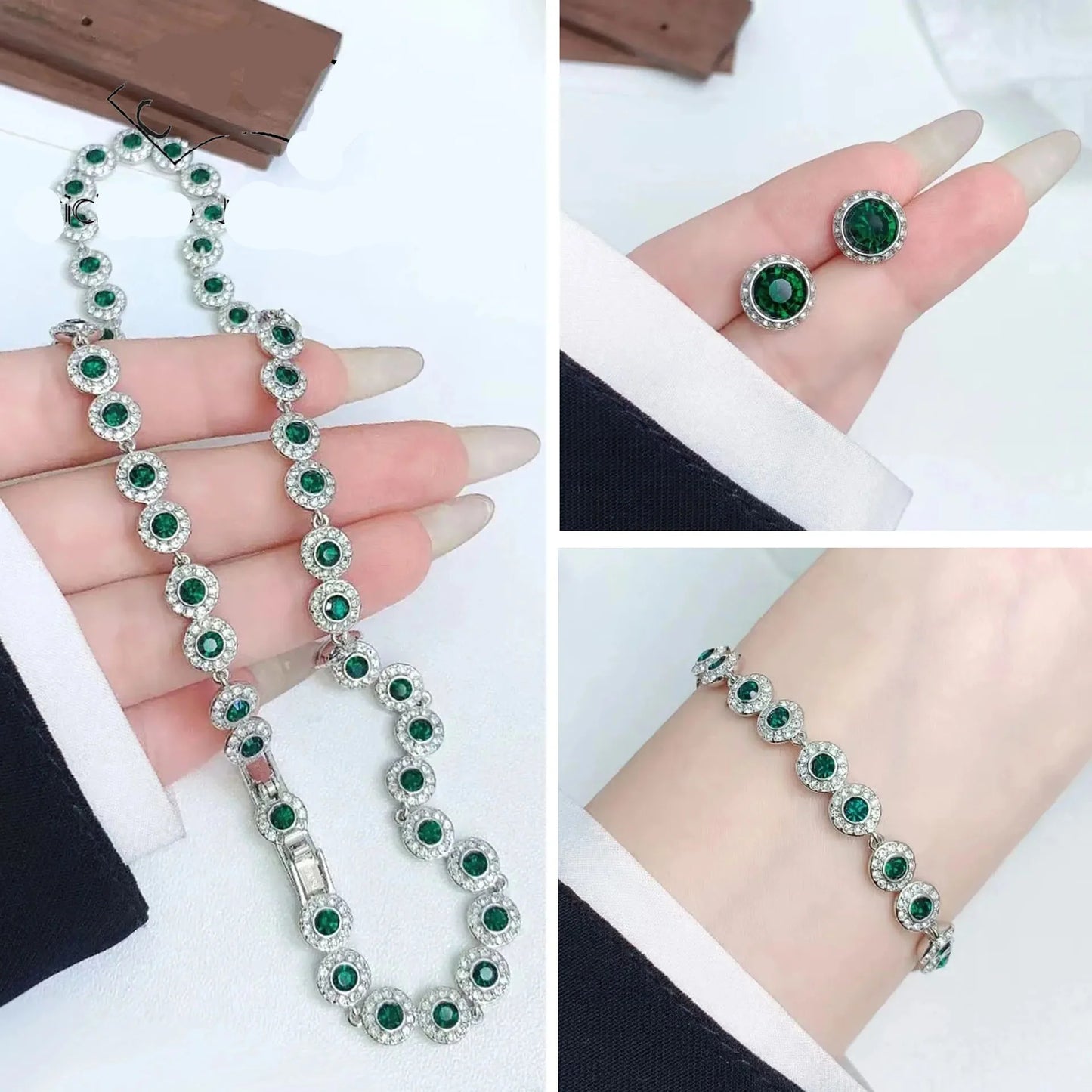 Crystal Jewelry Set