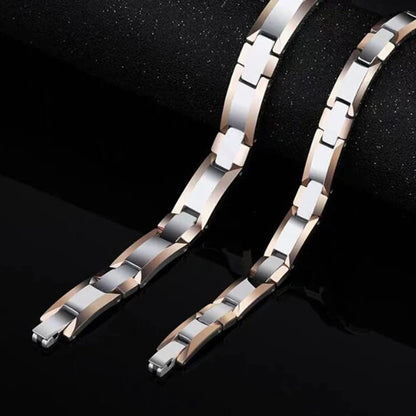 Punk Rock Tungsten Bracelet