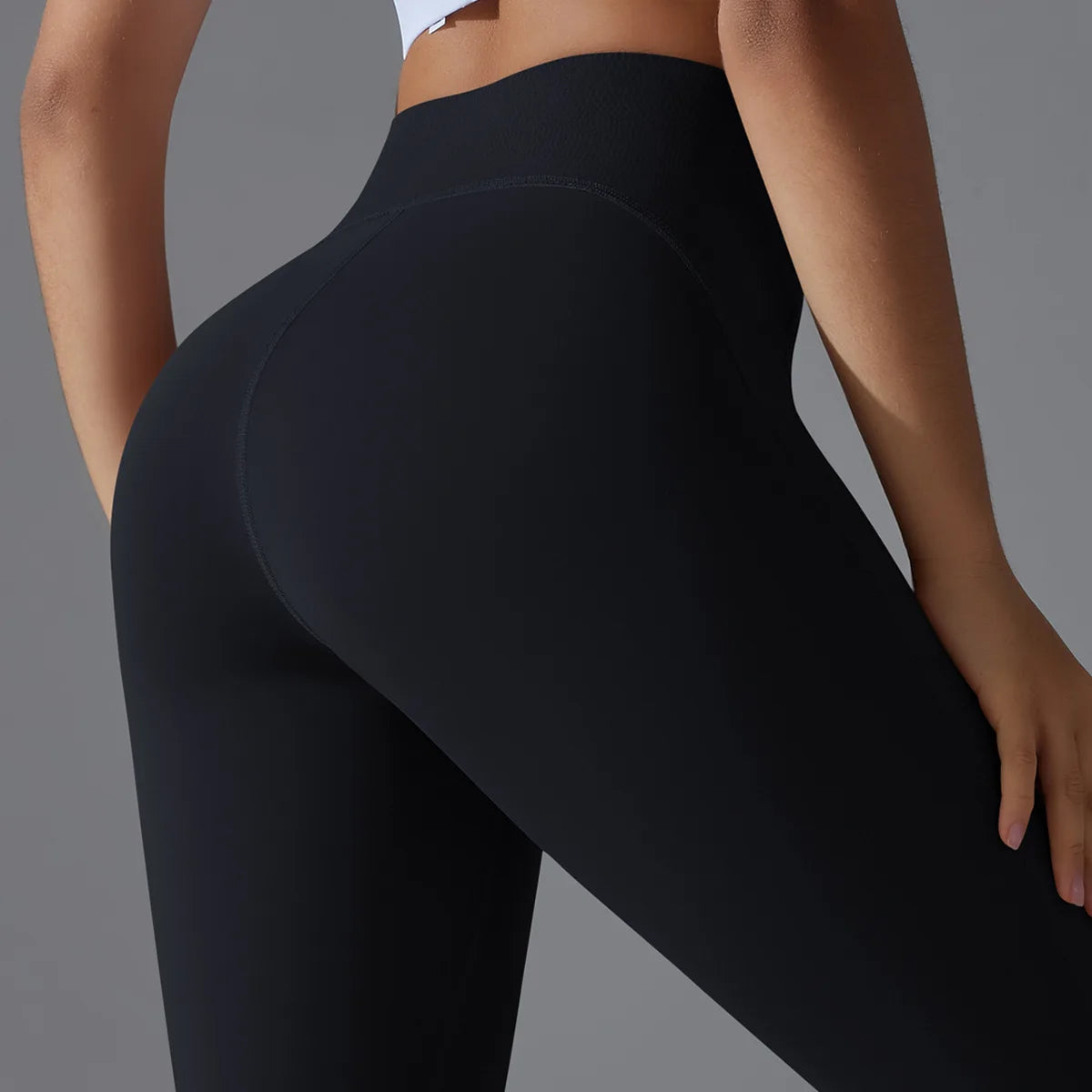 Peach Hip-Lift Yoga Leggings
