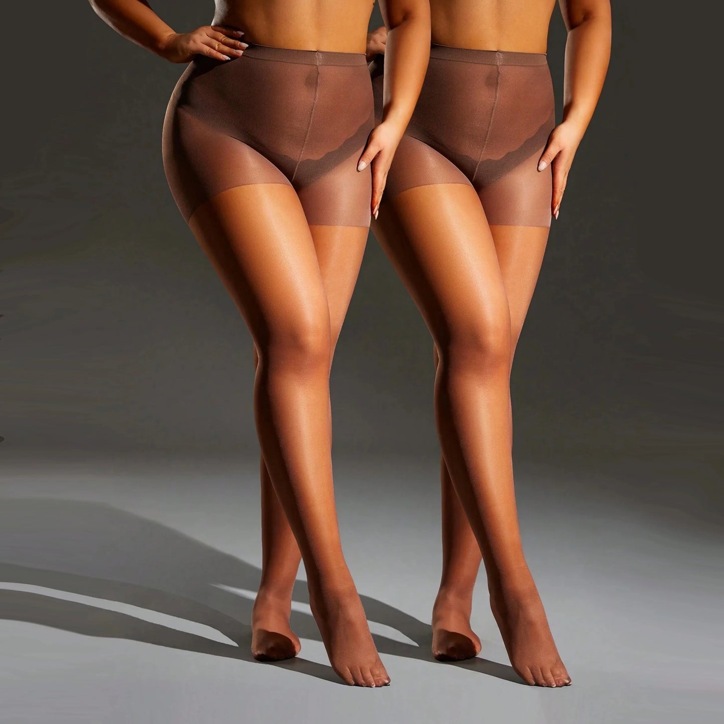 Fine Mesh Silk Pantyhose
