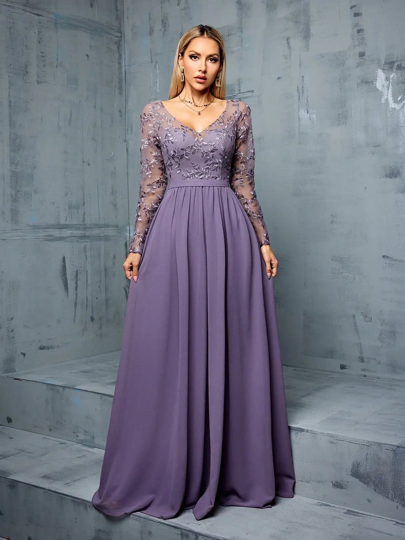 Sash A-Line Dress