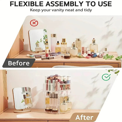 360° Rotating Cosmetic Organizer