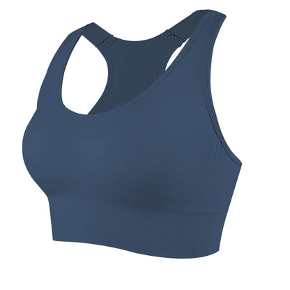 Hollow-Out Backless Sports Bra