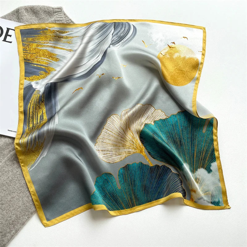Real Silk 53cm Square Scarf