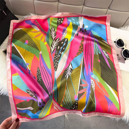 Fruit Print Korean Square Scarf
