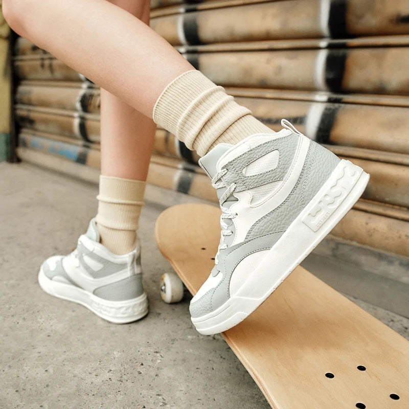 Xtep Skateboarding High-Top Sneakers