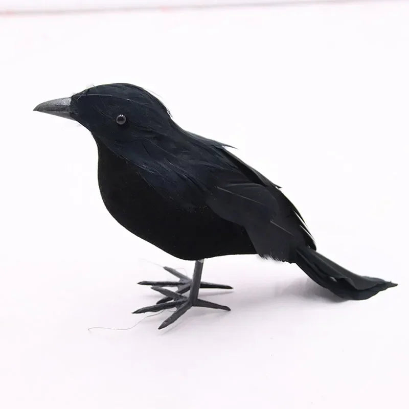 Realistic Artificial Crow Set