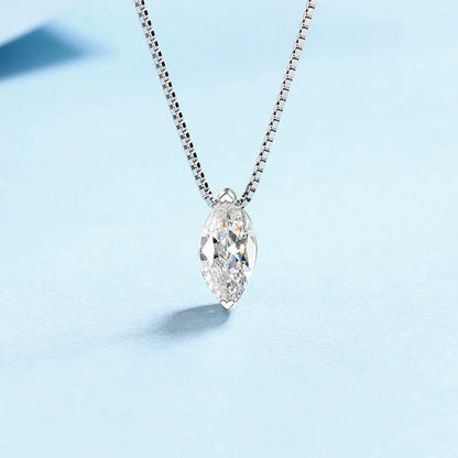 Marquise Moissanite Necklace
