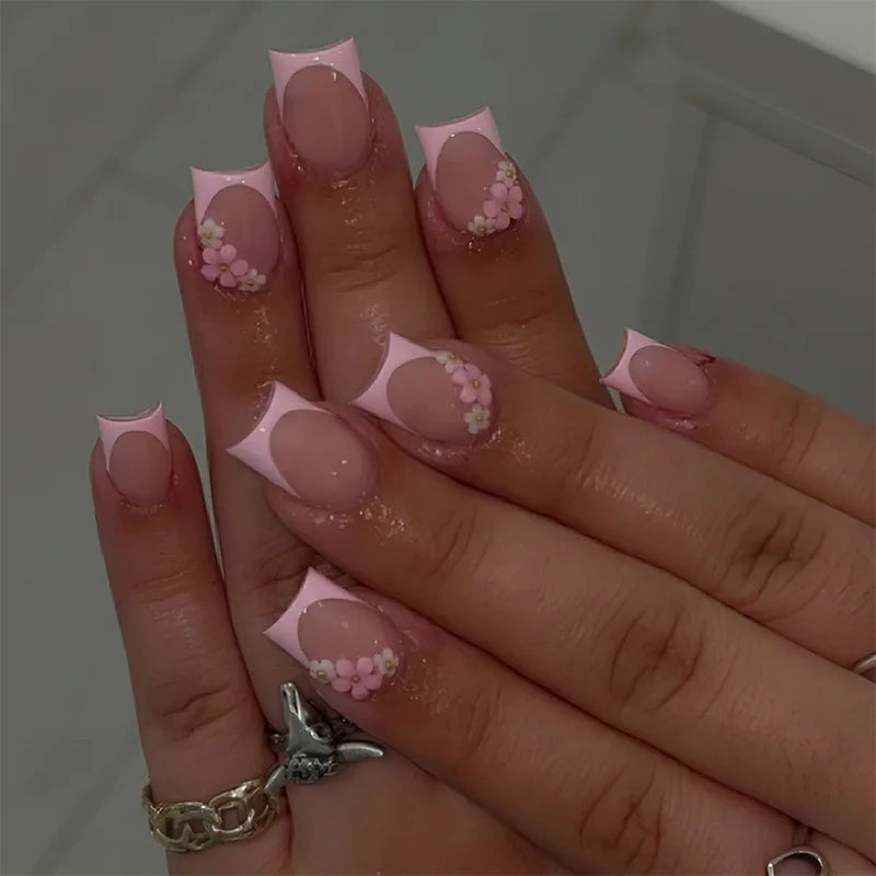 French Bow Press On Nails