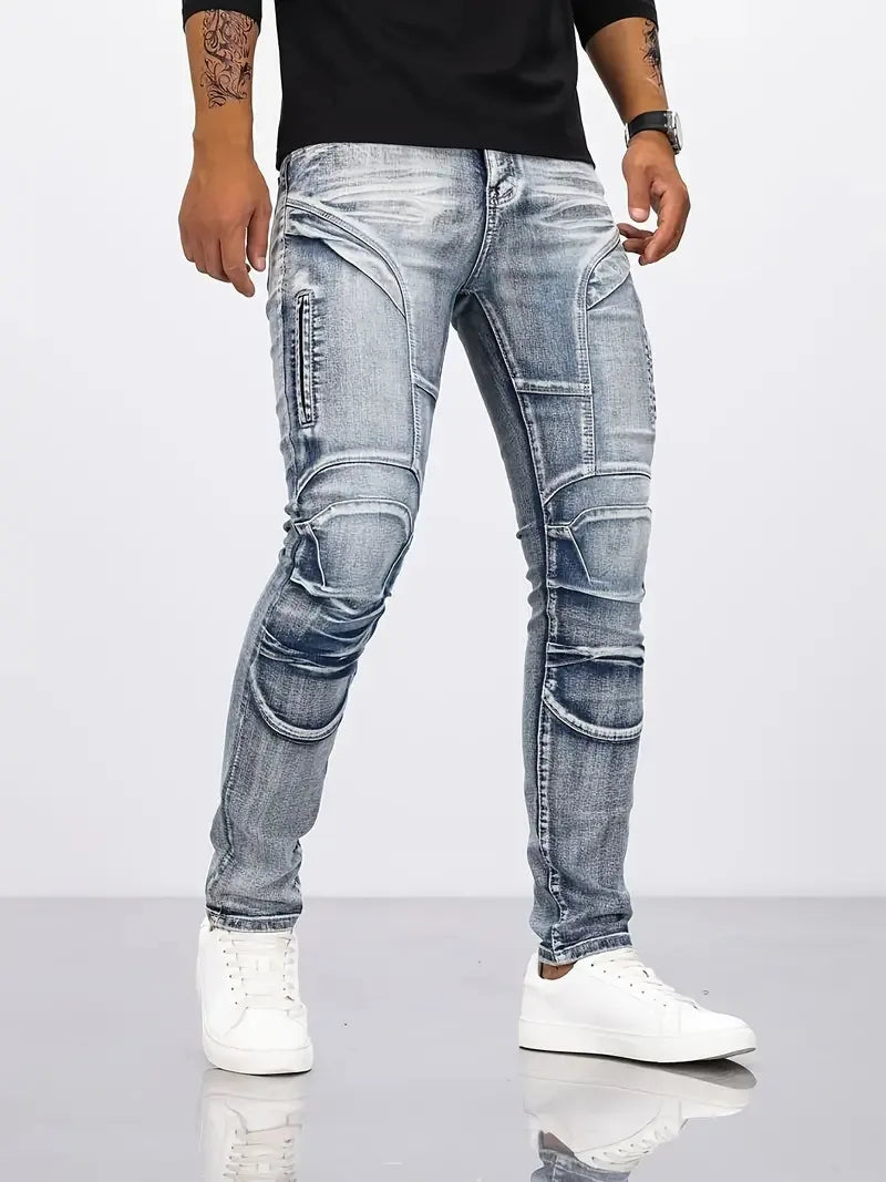 Motorcycle Denim Riding Trousers