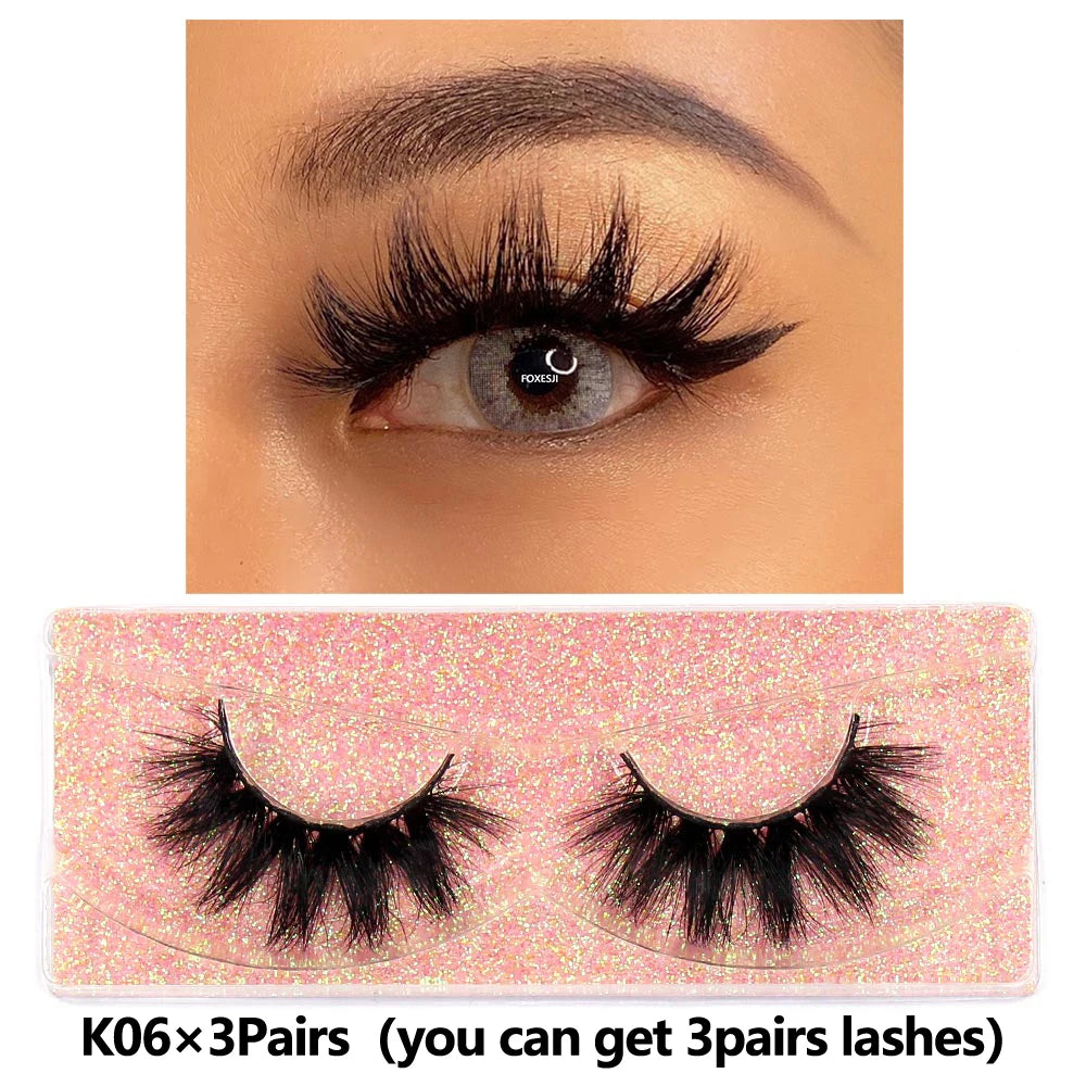 Luxury Crisscross Mink Lashes