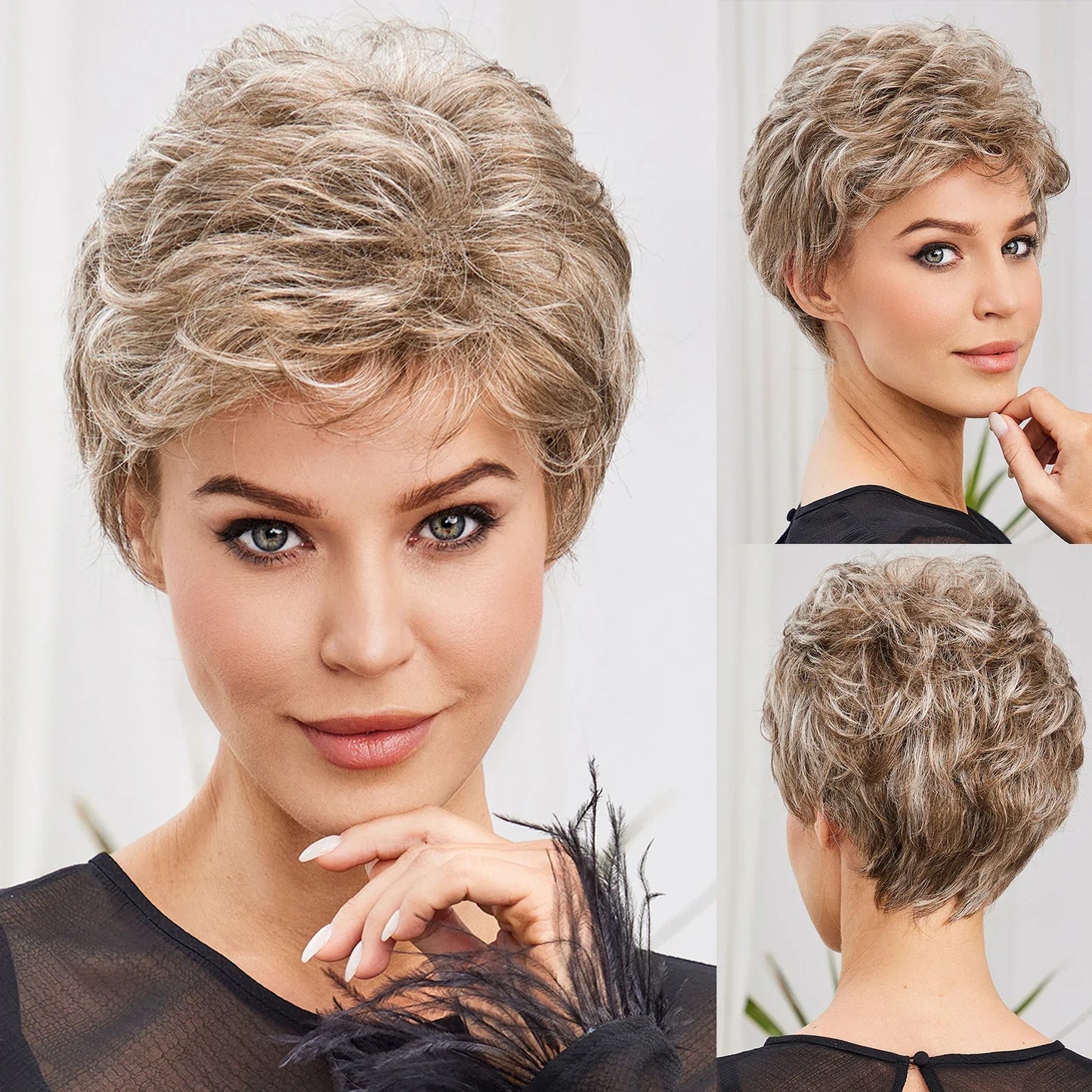Short Pixie Wig