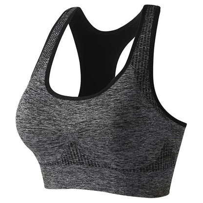 Patchwork Y-Strap Push-Up Bra