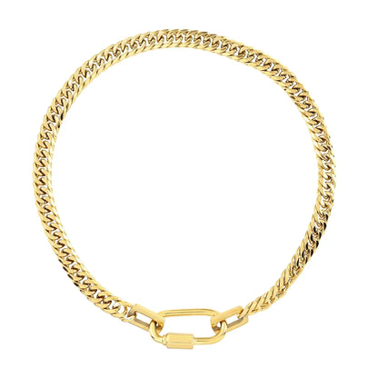 Two-Tone Cuban Necklace