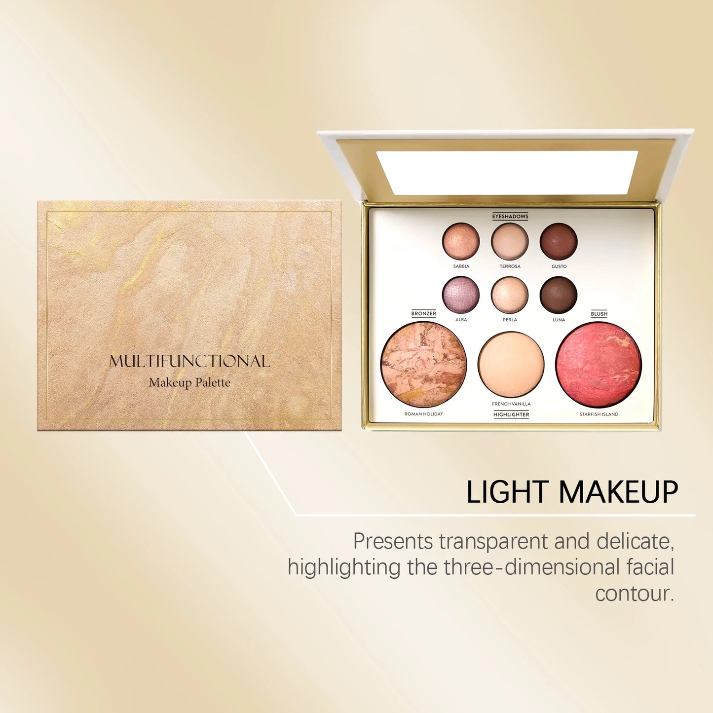 Multifunctional Makeup Palette Set