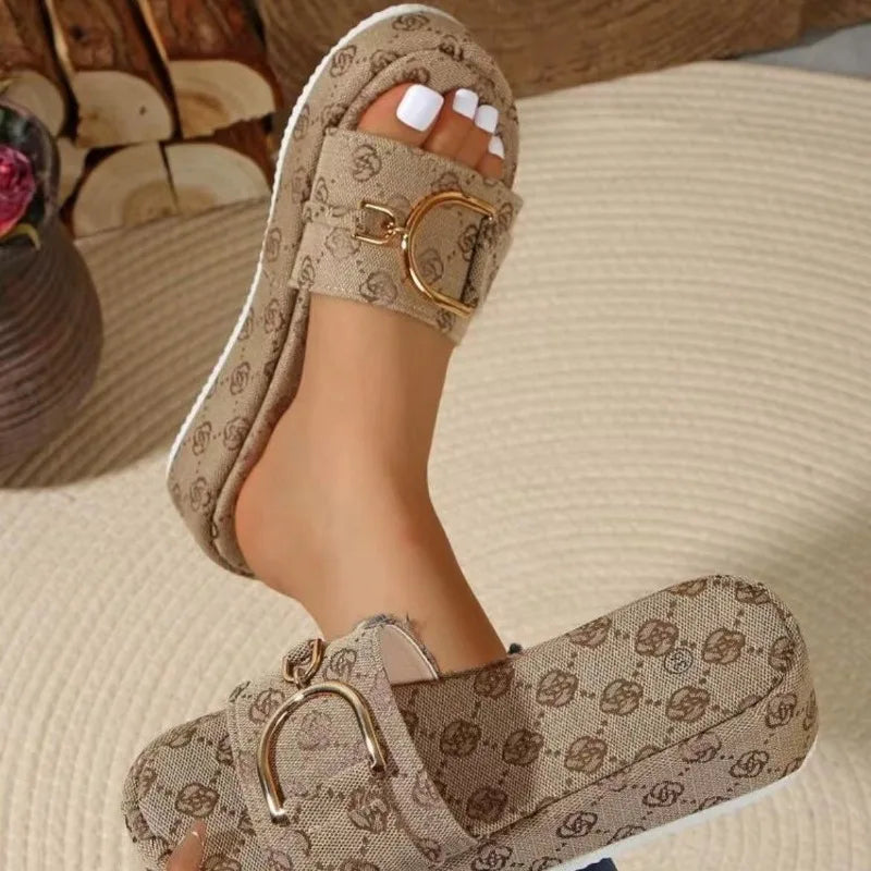 Women Shallow Summer Slippers