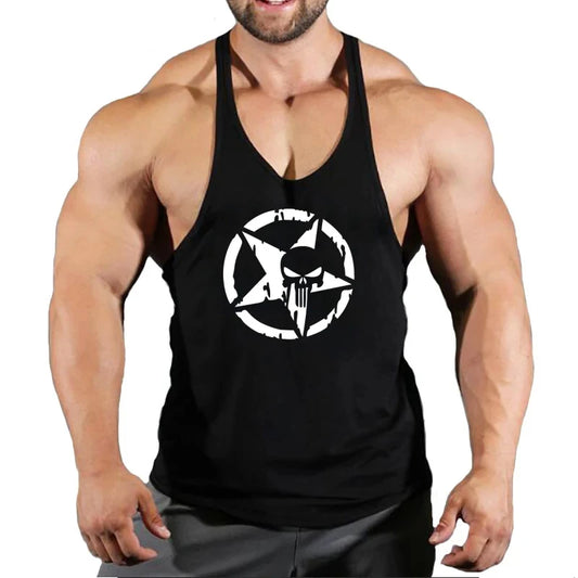 Singlet Bodybuilding Fitness Stringer Gym