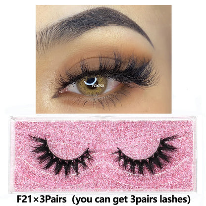 Luxury Crisscross Mink Lashes