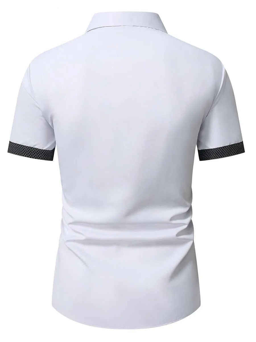 Summer Casual Short Sleeve Shirt