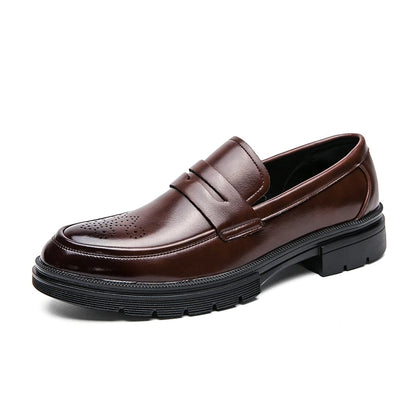Leather Business Breathable Shoes