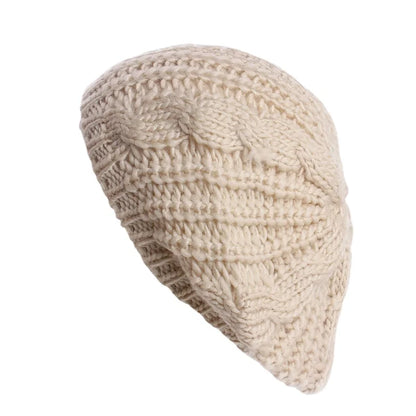 Twist Knit Winter Beanie