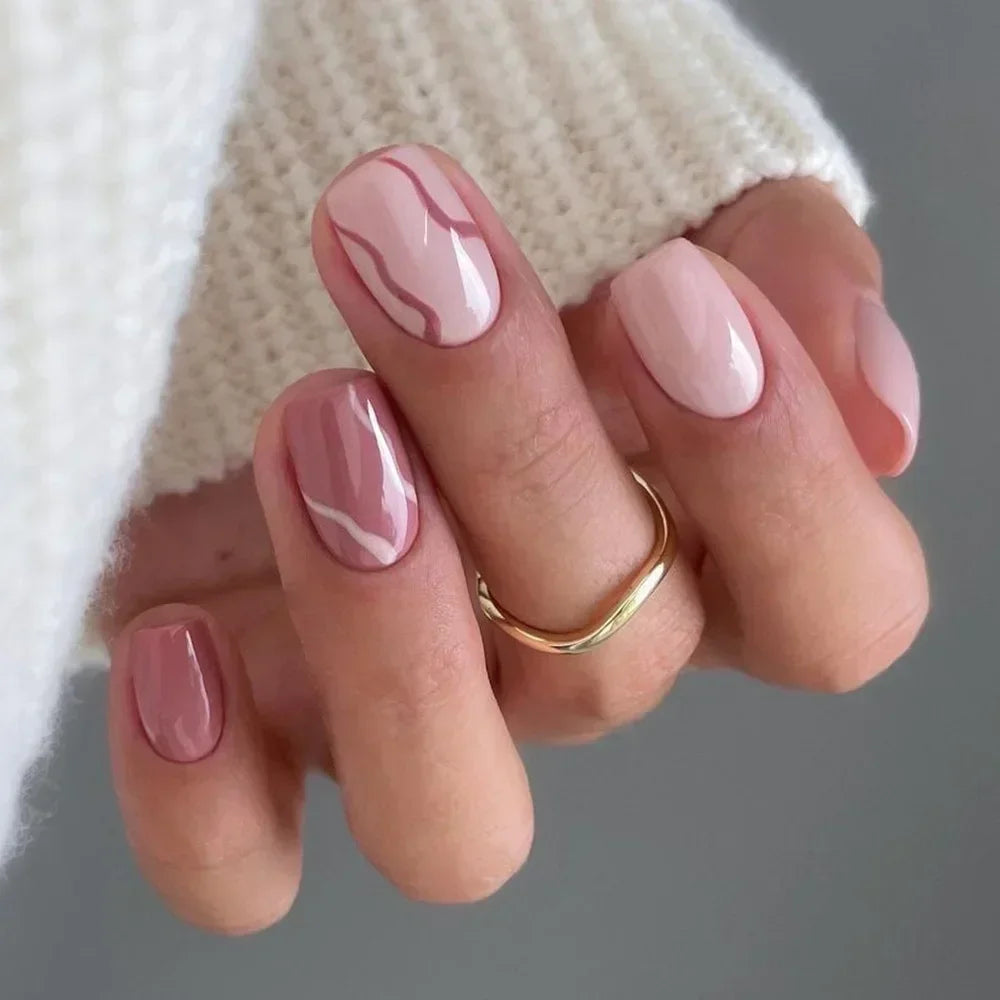 Green Leopard Press On Nails