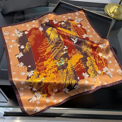 Mulberry Silk Bandana Scarf