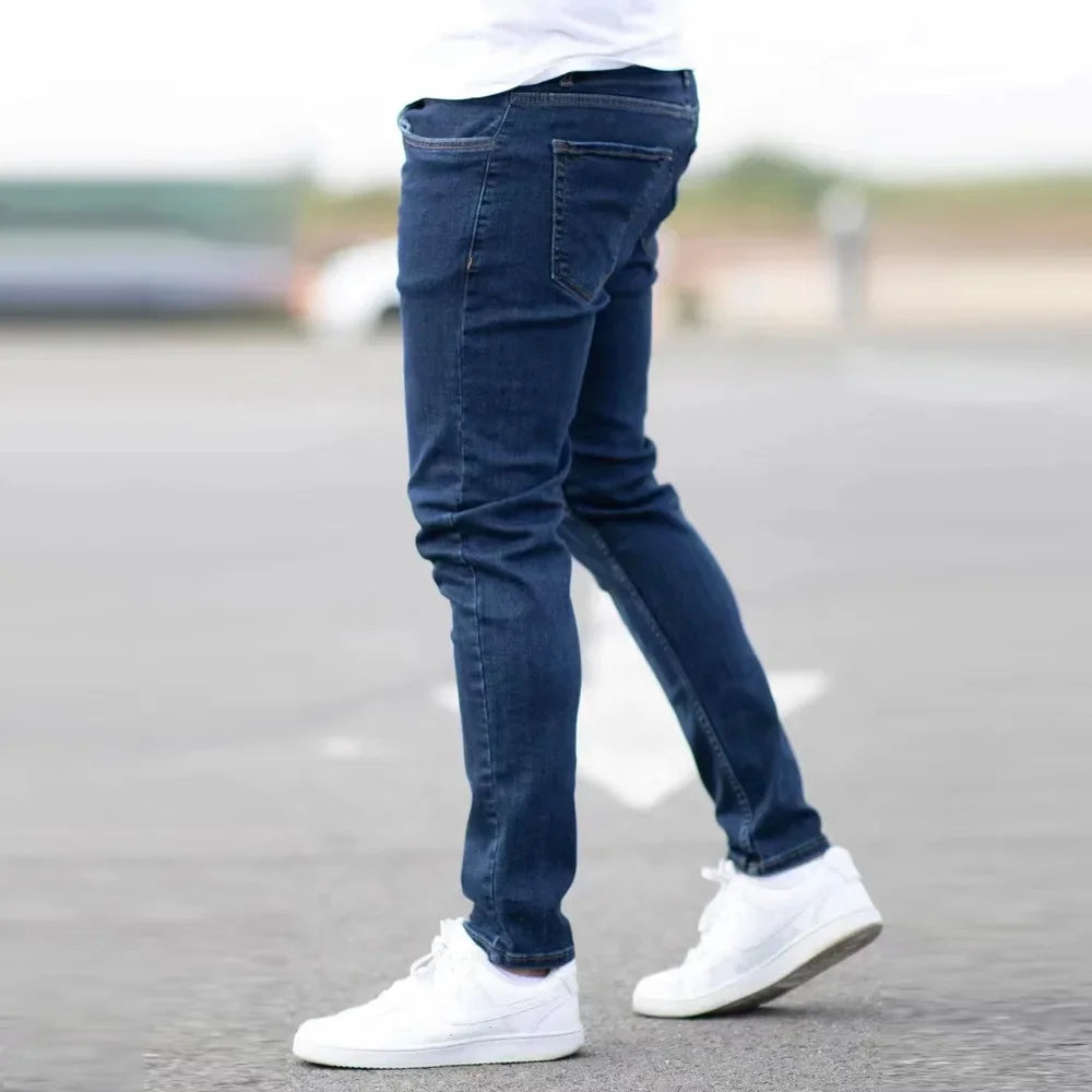 Skinny Vintage Wash Denim Jeans