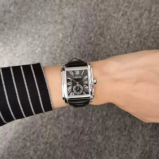 Square Quartz Watch