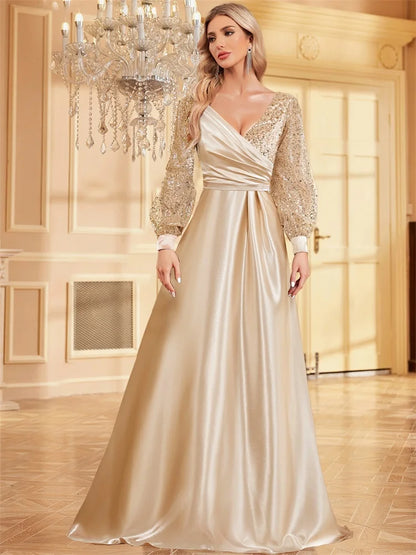 Luxury Elegant Women Party Maxi Dress