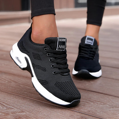 Platform Mesh Running Sneakers