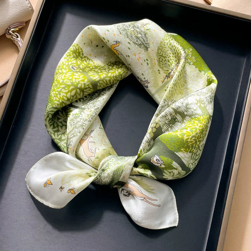 Mulberry Silk Bandana Scarf
