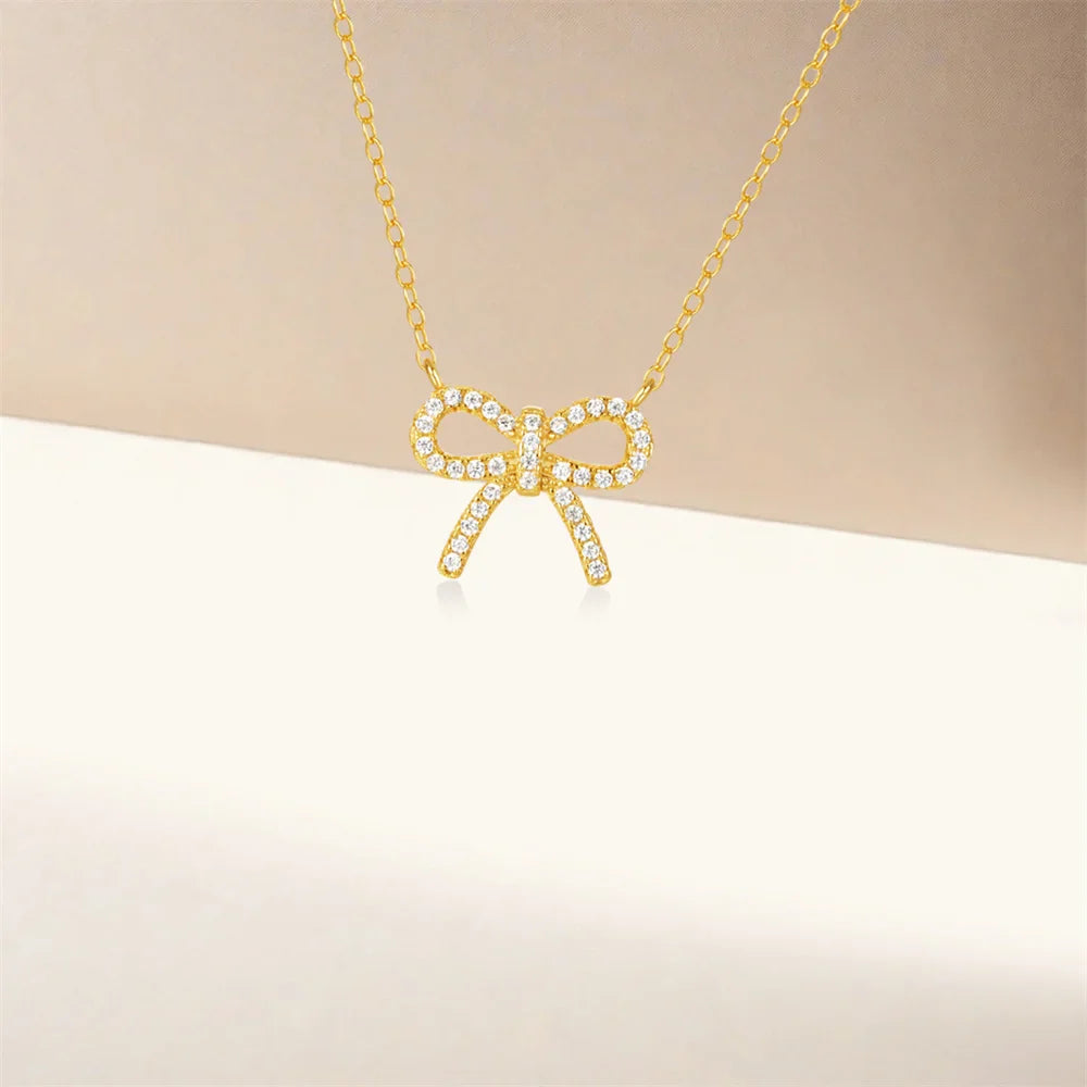 Zircon Pendant Necklace