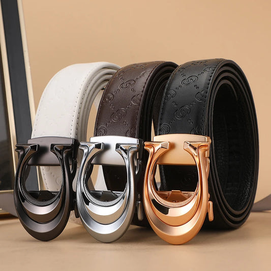 Business Leather Belt