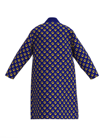 Digital Print Dog-Paw Pajamas