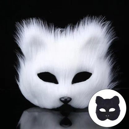 Fox Faux Fur Eye Mask
