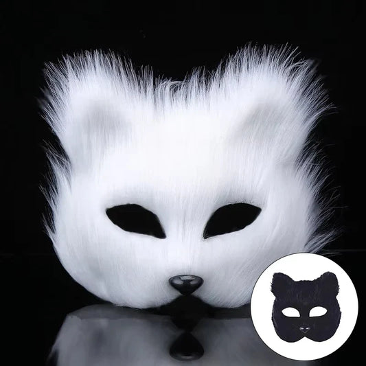 Fox Faux Fur Eye Mask