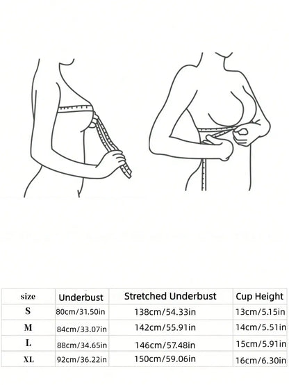 Seamless Running Bra Set